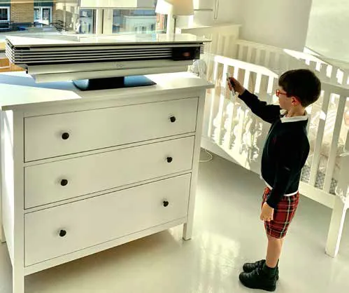 Biow en habitación infantil